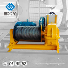 30t 10tons heavy duty electric winch for pulling larger capacity ships from the ramp